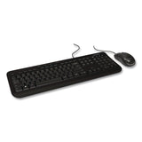 Incase Designed by Microsoft™ Wired Desktop 600 Keyboard and Optical Mouse Combo, USB, Black (ICAAPB00001) Each
