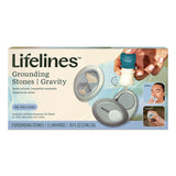 Lifelines® Essential Oil Meditative Grounding Stones and Crisp Mountain Air Essential Oil, Gray, 2/Pack (LLN114502) Pack of 2
