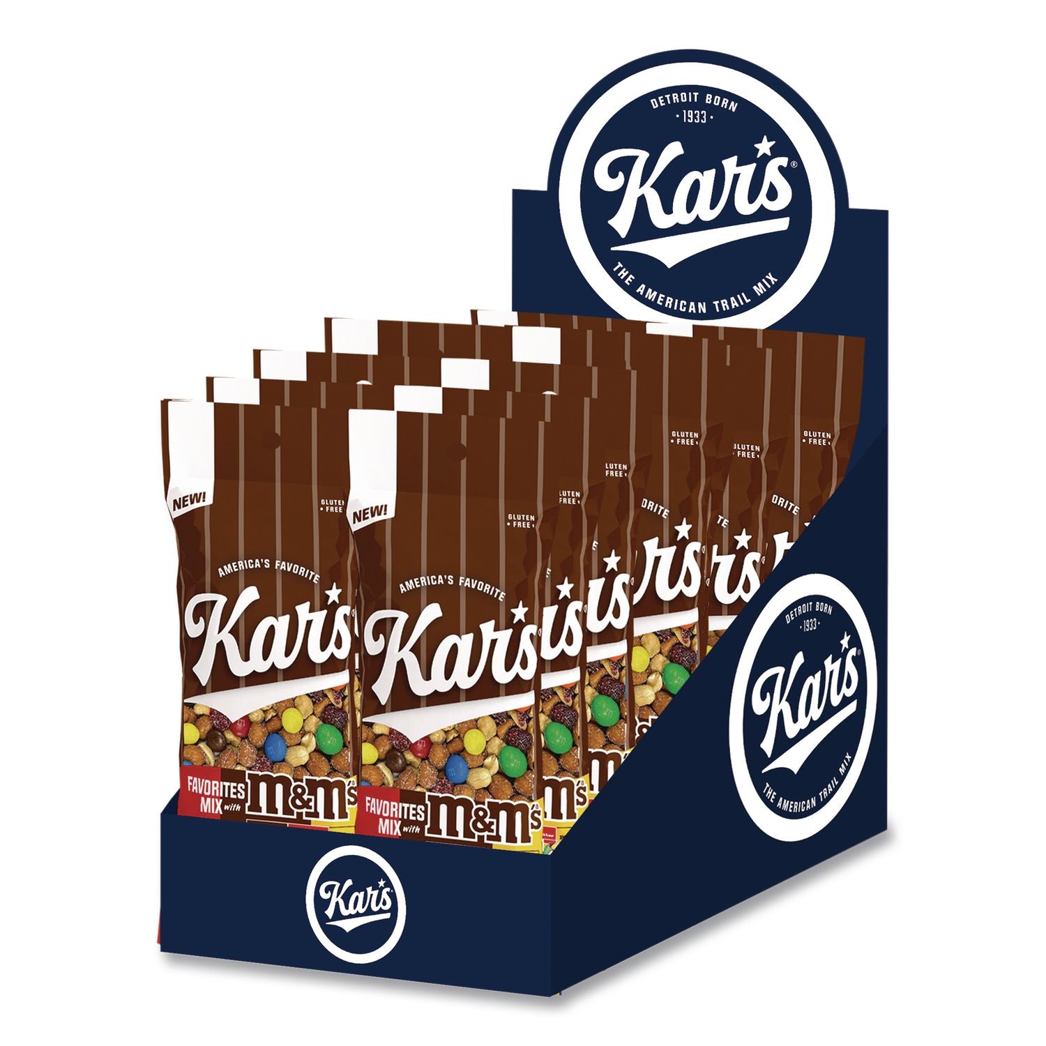 Kar's Trail Mix, M and M's Favorites Mix, 2 oz Packet, 12/Box (KAR0895 ...