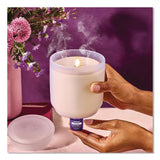 Lifelines® Aromatherapy Essential Oil Flameless Candle Diffuser, Jasmine and Geranium Essential Oil, 5.4 x 5.4 x 6.5, White (LLN111603) Each