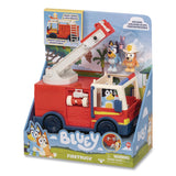 Bluey Series 10: Firetruck Vehicle, Ages 3 and Up, 5 Pieces (LTP176104) Each