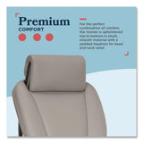 La-Z-Boy® Vannes Ergonomic Executive Chair, Supports Up to 275 lb, 20.5" to 23.5" Seat Height, Light Gray Seat and Back, Dark Gray Base (LZB60101GRY) Each
