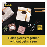 Scotch® Double-Sided Permanent Tape in Handheld Dispenser, 1" Core, 0.5" x 37.5 ft, Clear, 72/Carton (MMM137CT) Case of 72