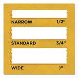 Scotch® Double-Sided Permanent Tape in Handheld Dispenser, 1" Core, 0.5" x 37.5 ft, Clear, 72/Carton (MMM137CT) Case of 72