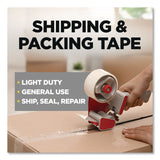 Scotch® General Purpose Packaging Tape with Dispenser, 3" Core, 1.88" x 54.6 yd, Clear (MMM3350RD36GC) Each