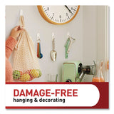 Command™ Large Utility Hooks, Plastic, White, Supports 5 lb, 6/Pack (MMM170036ES) Each