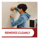 Command™ Folding Clothes Hanger Arm, Individual Slots for Five Clothes Hangers, Plastic, White, Supports 7.5 lb (MMM17029ES) Pack of 5