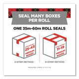 Scotch® General Purpose Packaging Tape with Dispenser, 3" Core, 1.88 x 84.2 yds, Clear (MMM335077RD36GC) Each