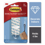 Command™ Large Clear Hooks, Plastic, Supports 4 lb (MMM17093CLRES) Each