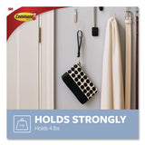 Command™ Large Clear Hooks, Plastic, Supports 4 lb (MMM17093CLRES) Each