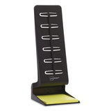NoteTower Mini Note Holder, Plastic, Black (NWRNTR3501) Each