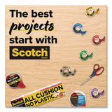 Scotch® Heavy-Duty Packaging Tape with 2 Dispensers, 3"Core, 1.88" x 54.6 yds, Clear, 4 Rolls/Pack (MMM385042RD) Pack of 4
