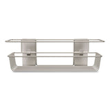 Command™ Bath Shower Caddy, 12.75 x 4.25 x 4, Satin Nickel (MMM24358308) Each