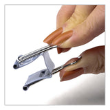 Officemate EZ Binder Clips, Medium, Gray, 48/Pack (OIC99550) Pack of 48