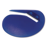 Officemate Letter Opener, 2.75", Blue (OIC587390) Each