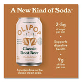 OLIPOP® Prebiotic Soda, Root Beer, 12 oz Can, 12/Carton (OLPICO70288) Case of 12