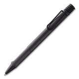 LAMY safari Ballpoint Pen, Retractable, Medium, Black Ink, Black Barrel (LMYL217) Each