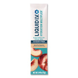 LIQUID I.V.® Sugar-Free Hydration Multiplier, 0.45 oz Stick, Sugar-Free White Peach, 15/Pack (LQVEHC28674) Pack of 15