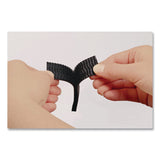 Scotch™ Extreme Fasteners, 1" x 3", Black, 2 Sets of Strips/Pack (MMMRF6731) Pack of 4