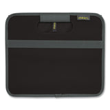 meori® Classic Foldable Storage Box, Large, 2 Sections, 12.6 x 19.69 x 10.83, Lava Black (MOIA100001) Each
