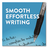 Paper Mate® Profile Ballpoint Pen, Retractable, Bold 1.4 mm, Black Ink, Smoke/Black Barrel, 8/Pack (PAP1960667) Pack of 8