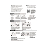 Command™ Damage-Free Hanging Clear Refill Strips, Value Pack Assortment: (8) Medium(0.73" x 2.75"), (8) Small (0.62" x 2.12"), 16/Pack (MMM17200CLR16ES) Pack of 16