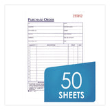 Adams® Multipart Purchase Order Pad, Three Part Carbonless, 5.56 x 8.44, 50 Forms Total (ABFTC583110EA) Each