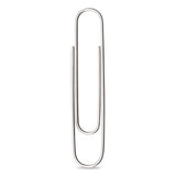 ACCO Recycled Jumbo Paper Clips, Smooth, Silver, 100/Box, 50 Boxes/Carton (ACC72525CT) Case of 5000