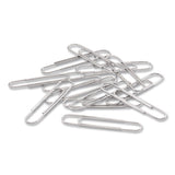 ACCO Recycled Jumbo Paper Clips, Smooth, Silver, 100/Box, 50 Boxes/Carton (ACC72525CT) Case of 5000