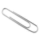 ACCO Recycled Jumbo Paper Clips, Smooth, Silver, 100/Box, 50 Boxes/Carton (ACC72525CT) Case of 5000