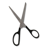 Westcott® Straight Contract Scissors, 8" Long, 3" Cut Length, Straight Black Handle, 144/Carton (ACM10572CT) Case of 144