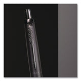 Parker® Jotter XL Ballpoint Pen, Monochrome Collection, Retractable, Medium, Blue Ink, Matte Black Barrel (PAR2122753) Each