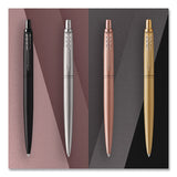Parker® Jotter XL Ballpoint Pen, Monochrome Collection, Retractable, Medium, Blue Ink, Matte Black Barrel (PAR2122753) Each
