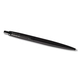 Parker® Jotter XL Ballpoint Pen, Monochrome Collection, Retractable, Medium, Blue Ink, Matte Black Barrel (PAR2122753) Each