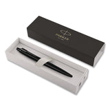 Parker® Jotter XL Ballpoint Pen, Monochrome Collection, Retractable, Medium, Blue Ink, Matte Black Barrel (PAR2122753) Each