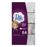 Puffs® Ultra Soft Facial Tissue, 2-Ply, White, 72 Sheets/Box, 8 Boxes/Pack (PGC61971) Pack of 8
