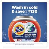 Tide® Hygienic Clean Heavy 10x Duty Power PODS, HE Compatible, Original Scent, 45 Pods/Tub (PGC91630) Each