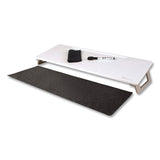 Quartet® Magnetic Steel Dry Erase Desktop Computer Pad, 21 x 7.75, White Surface (QRTQ090F01R) Each