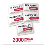 Pick Me Up Provisions™ Pure Sugar Packets, 0.1 oz, 2,000/Box (PIEPM62431) Box of 2000
