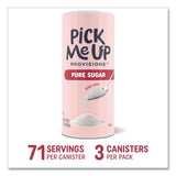 Pick Me Up Provisions™ Pure Sugar, 20 oz Canister, 3/Pack (PIEPM62433) Pack of 3