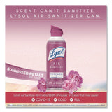 LYSOL® Brand Air Sanitizing Spray, Sunkissed Petals Scent, 10 oz Aerosol Spray (RAC1920056148) Each