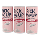 Pick Me Up Provisions™ Pure Sugar, 20 oz Canister, 3/Pack (PIEPM62433) Pack of 3