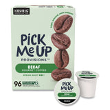 Pick Me Up Provisions™ Decaf Coffee K-Cups, Medium Roast, 96/Carton (PIEPM62435CT) Case of 96