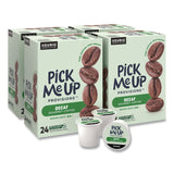 Pick Me Up Provisions™ Decaf Coffee K-Cups, Medium Roast, 96/Carton (PIEPM62435CT) Case of 96