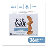 Pick Me Up Provisions™ Roasted and Salted Almonds, 1.5 oz Pouch, 36/Box (PIEPM62980) Box of 36
