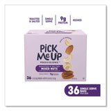 Pick Me Up Provisions™ Roasted and Salted Mixed Nuts, 1.5 oz Pouch, 36/Box (PIEPM62982) Box of 36