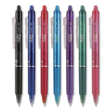 Pilot® FriXion Ball Clicker Erasable Gel Pen, Retractable, Fine 0.7 mm, Assorted Ink and Barrel Colors, 7/Pack (PIL31472) Pack of 7