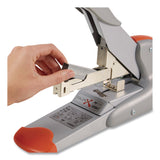 Rapid® DUAX Heavy-Duty Stapler, 20 to 170 Sheet Capacity, Silver/Orange (RPD73338) Each