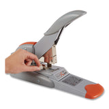 Rapid® DUAX Heavy-Duty Stapler, 20 to 170 Sheet Capacity, Silver/Orange (RPD73338) Each