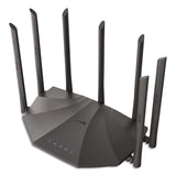 Tenda AC23 AC2100 Dual-Band Gigabit Wireless Router, 4 Ports, Dual-Band 2.4 GHz/5 GHz (TNDAC23) Each